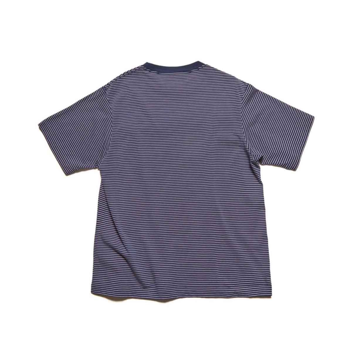 SOPHNET. / SCORPION BORDER WIDE TEE (Navy)